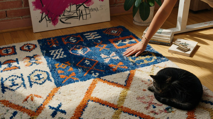 Rug in home