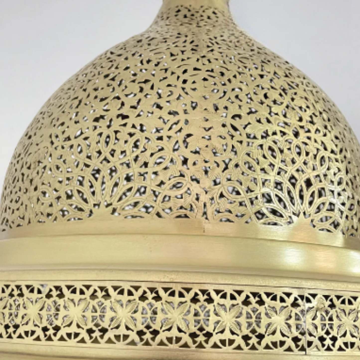 Brass Lamp / Brass Lantern – Pendant Hanging Light – MaisonNadia