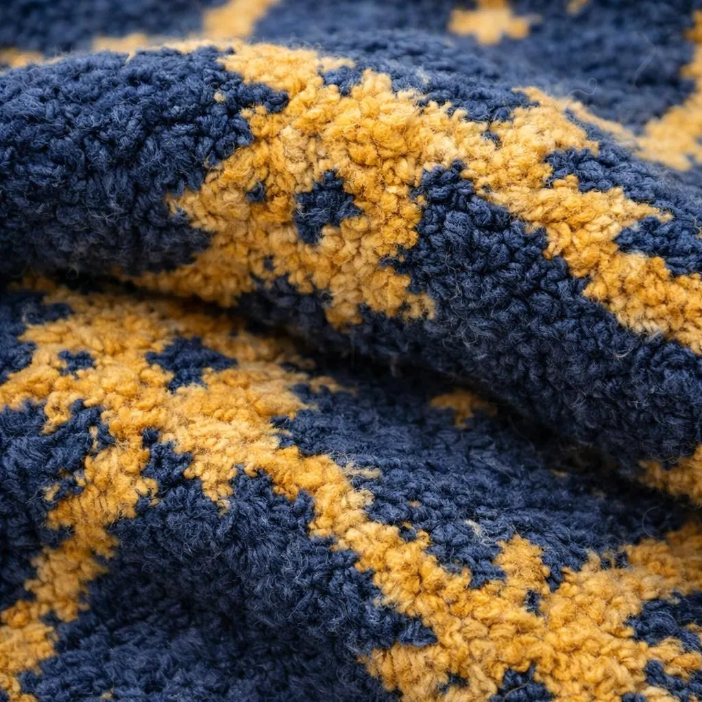 Blue Trellis Rug