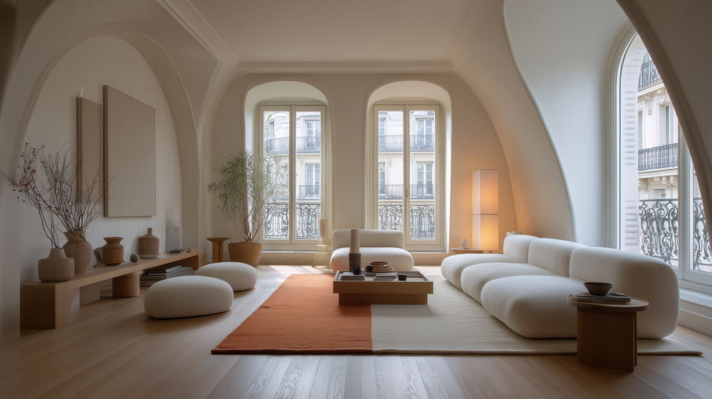 Custom handwoven rug